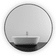 thumbnail image 1 of Espejo Redondo 80cm Marco de Acero Negro., 1 of 6