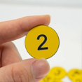 thumbnail image 3 of Plastic Number Tags Engraved Numbered Tags Id Tags Key Tags Without Hole, 3 of 5