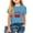 Sky Blue, variant on Taqqpue Toddler Girls Boys 4th of July Shirt American Flag T-Shirts for Kids Toddler Cotton Summer Short Sleeve Crewneck Tops Patriotic Tee Tops Kids Independence Day Outfit 2-13 Years