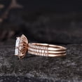 thumbnail image 6 of YYKihy European And American Punk 1 Wedding Ring Light Six Zircon Couple Engagement And Proposal Ring, 6 of 6