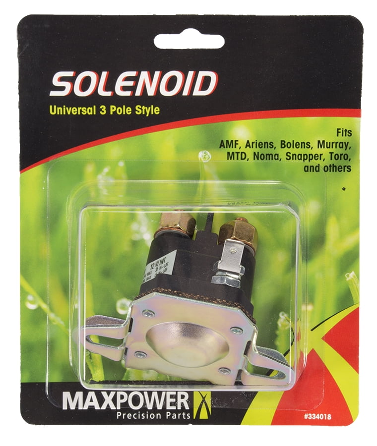 Stens 435-431 Solenoid for MTD AYP Ariens Murray Snapper Toro Troy Bilt Bolens 