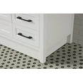 thumbnail image 2 of Ari Kitchen & Bath Huntington 42" Solid Wood Bathroom Vanity in White, 2 of 9
