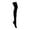 Black, variant on Women Winter Long Leg Warmer Stockings Bohemian Style Socks,