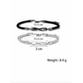 thumbnail image 2 of Pulsera Pareja Xtellar Plata 925 Regalo De San Valentín, 2 of 3