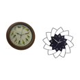 thumbnail image 4 of Wall Clock Hanging Clock Decorative Clock Singing Bird Flower Shaped for Living Room Bedroom Home Decor, 4 of 7