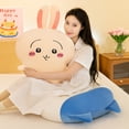 thumbnail image 3 of Chiikawa Usagi Large Doll Cartoon Hachiware Soft Pillow Big Size Plush Doll Ornament Children Girl Toy Birthday Gift Christmas, 3 of 5