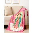 thumbnail image 5 of Meggemo Soft Cozy Easter Holiday Themed Throw Blanket for Couch Bedroom Living Room Seasonal Home Decor, 5 of 5