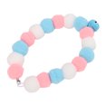 thumbnail image 3 of Dog Bell Collar, Pet Collar Soft Colorful  For Party Blue 34cm, 3 of 8