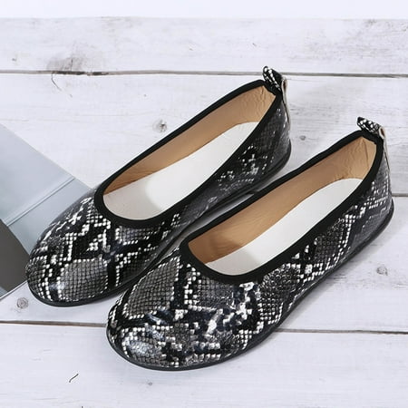 

Vedolay Nude Casual Shoes For Women Womens Loafers Cutout Breathable Comfort Soft sole Non-Slip Casual Shoes White 9