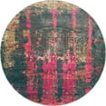 thumbnail image 3 of Unique Loom Aurora Rug Multi/Beige 8' Round Perfect For Dining Room Entryway Bed Room, 3 of 8