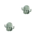 thumbnail image 4 of Bearachild Soporte para cepillos de dientes con ventosa para pared de baño, organizador Universal para cepillos de dientes, soporte de drenaje, Verde claro 2Conjunto, 4 of 6