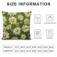 thumbnail image 5 of JRXY Hello Spring with Grace Throw Pillow Covers, 20 x 20 Inch Home Sweet Home Flowers Cushion Case for Sofa Couch White, 5 of 5