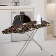 thumbnail image 2 of HELLHERO Rabbit Mushroom Ironing Board Covers Iron Board Cover Easy Adjustment and Installation Fastener Straps Home Removable Cover 15 x 54 inch, 2 of 6