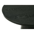 thumbnail image 2 of Coffee Tables Jasper Ebony Black 29"W Round Coffee Table with Pedestal Base,Wooden Coffee Tables, 2 of 4