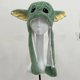thumbnail image 1 of Disney Kawaii Anime Star Wars bebé Yoda sombrero de felpa bebé Yoda figura Kawaii dibujos animados orejas sombrero niños juguetes niños niñas regalo de Navidad, 1 of 4