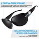 thumbnail image 4 of Gafas de sol Joopin grandes polarizadas para mujer, oversize negras, 4 of 6