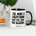 thumbnail image 3 of CafePress - Buddha Quote The Mind Is Everyth - 11 oz Ceramic Mug - Novelty Coffee Tea Cup, 3 of 4