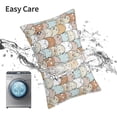 thumbnail image 5 of KLL Lovely Bear Pillow Covers Envelope Closure,Super Soft and Cozy Fuzzy Fleece Pillow Case Cover (No pillow core）, 5 of 5