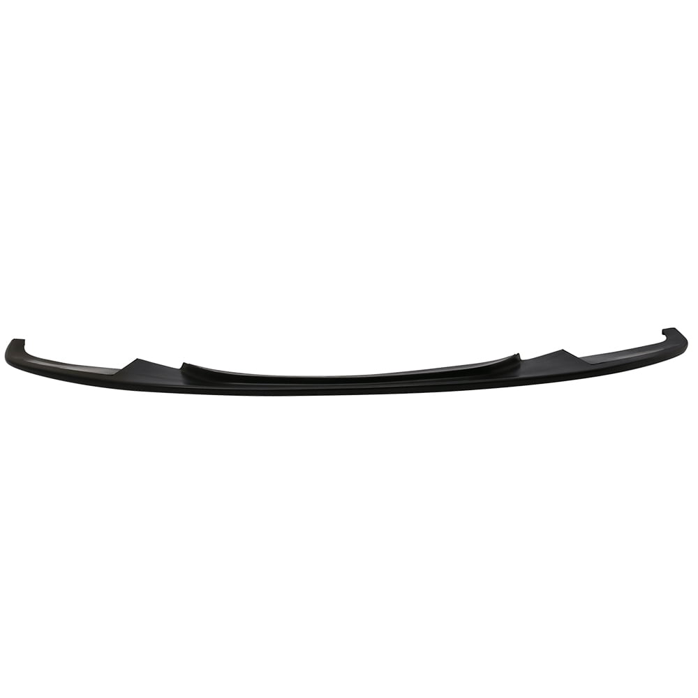 Ikon Motorsports Compatible with 12-18 BMW F30 3 Series M Sport DP Style Front Bumper Lip Unpainted Black PU