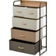 thumbnail image 3 of Organizador Tela Houzer Comoda 5 Cajoneras Buró Moderno Cafe, 3 of 5