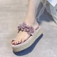 thumbnail image 3 of Moda mujer correa de tobillo verano sandalias planas chanclas Shose Wmkox8yii  hj789, 3 of 9
