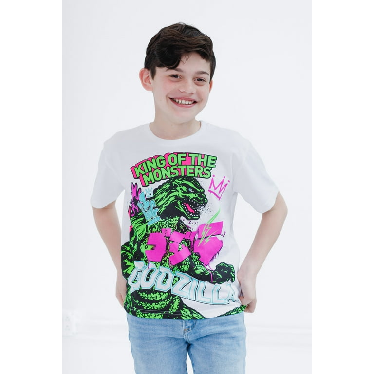 Godzilla Matching Family T-Shirt Toddler to Big Kid - Walmart.com