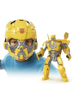 Transformers: Rise of the Beasts Bumblebee 2-in-1 Converting Mask, Great for Halloween