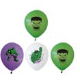 thumbnail image 5 of 10/50 piezas de globos de látex con temática de Hulk de Los Vengadores, globos de aire, decoraciones para fiestas de cumpleaños de niños, juguetes para niños, suministros para fiestas de baby shower, 5 of 5