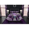 thumbnail image 3 of Pastel Goth Kitsune Mask Bedding Set, Comforter or Duvet, Fox Okami, Anime Bed, 3 of 7