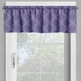 thumbnail image 2 of Ambesonne Moroccan Window Valance, Floral Mandala Oriental, 54" X 18", Quartz and Indigo, 2 of 5