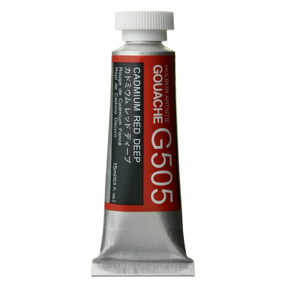 Holbein Designers' Gouache, 15ml, Cadmium Red Deep