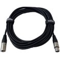 thumbnail image 3 of Gearlux Cable de micrófono XLR profesional, totalmente equilibrado, macho a hembra, 25 pies, paquete de 2, 3 of 5