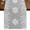Gray White, variant on Thin Green White Line Table Runner 36 Inches Long for Dining Tables, American Flag Star Cotton Linen Table Runner Coffee Tablerunners Dresser for Kitchen Party Holiday Decorations 13"x36"