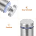 thumbnail image 3 of unbranded 12Ud De Montaje Para Carteles Con Tornillos De Inoxidable Color Plata, 3 of 8