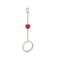 thumbnail image 1 of Yuarrent Soporte Anillos Estante Corazón romántico Asistente Accesorios Mano galvanizada Antideslizante Suministros Gadgets Regalos para Mujeres Hombres encendedores plata METRO Yuarrent HA061671-04, 1 of 6