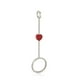thumbnail image 1 of Inteprter Soporte Anillos Estante Corazón romántico Asistente Herramienta Accesorios de joyería Galvanizado Coleccionable Regalo para el hogar para encendedores plata METRO Inteprter HA061671-04, 1 of 6