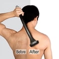 thumbnail image 1 of Back Shaver for Men - Razor Extension Handle. Ergonomic Manscape Yeti Stick. Leg & Back Shavers for Men & Women. Men's Back Hair Remover Wand. DIY Body Groomer Extension, 1 of 5