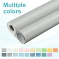 thumbnail image 3 of Uxcell Peel and Stick Wallpaper 22" x 197" Waterproof Cloth Contact Paper Khaki Gray, 3 of 7