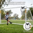 thumbnail image 6 of SLSY PVC Soccer Goal, 6X4/8x6/10x6.5/12x6 Soccer Goals for Backyard, Full Size Soccer Goal for Teens & Adults Training, 6 of 8