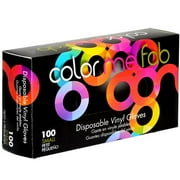 Foil It Color Me Fab Disposable Vinyl Gloves GL-16X