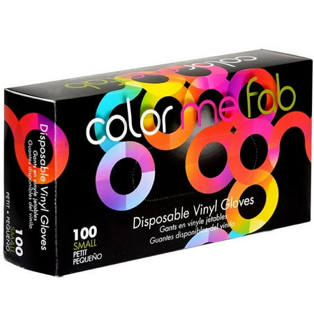 Foil It Color Me Fab Disposable Vinyl Gloves GL-16X