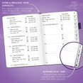 thumbnail image 3 of Legend Planner Address Book Pocket (Purple, Pocket (4.3″x5.7″)), 3 of 5