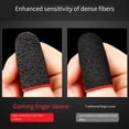 thumbnail image 2 of MYG New 1 Pair Mobile Game Sleeve For Smart Touch Screen Finger Gaming thumb Gloves, 2 of 9