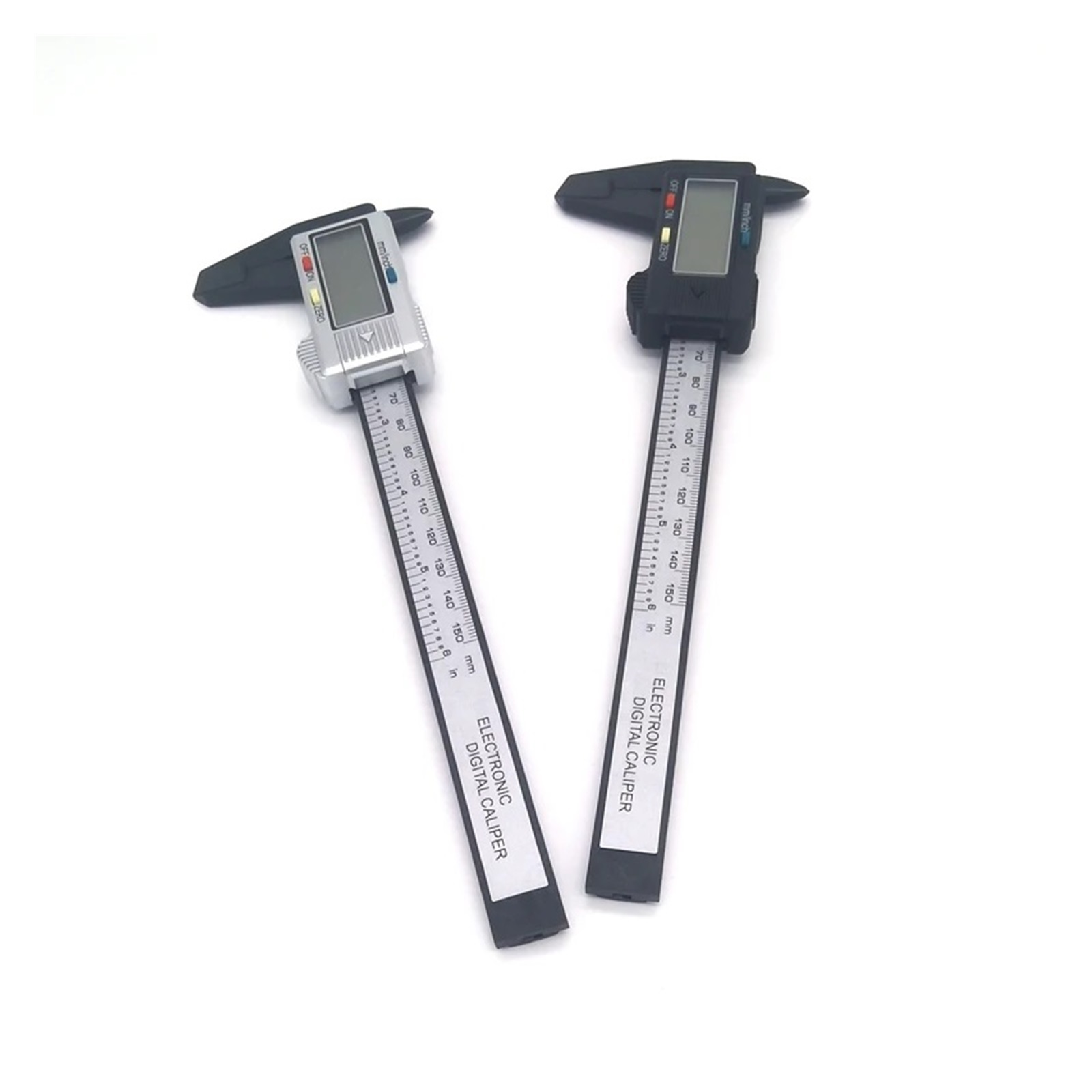 150mm 100mm Electronic Digital Caliper Carbon Fiber Dial Vernier Caliper Gauge Micrometer Measuring Tool Digital Ruler