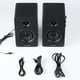 thumbnail image 2 of Sanyun SW208 Altavoces de estantería Activos Bluetooth 5.0 de 3"- Unidad de Altavoz de Fibra de Carb, 2 of 7