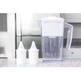 thumbnail image 3 of Plant Based Pros Alkaline Water Filter Pitcher 2 5L Healthy Pure Water Ionizer Two 60 Day Activated Carbon Filters BPA Free Healthy Clean Toxin Updated 2021, 3 of 9