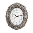 thumbnail image 1 of Reloj de pared grande de cristal decorativo, relojes de pared españoles, silenciosos, de cuarzo. Astilla blanca, 1 of 8