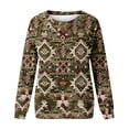 thumbnail image 4 of Cilsoka Oversized Hoodies for Women Gym Cute Sweatshirt for Women Trendy Womens Pullover Tops Tops for Women Trendy Fall Winter 3/4 Sleeves My Orders past Orders, 4 of 5
