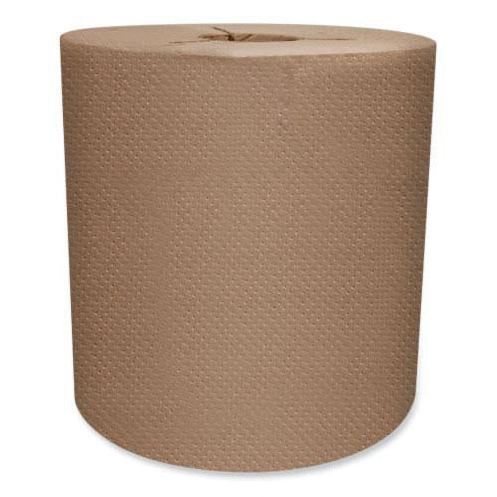 MORCON TISSUE Roll Morsoft Controlled Towels Y-Notch, 8" x 800 ft, Kraft, 6/Carton