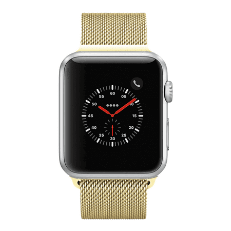 Apple Watch Series 3, 42MM, GPS + Cellular, Silver ...